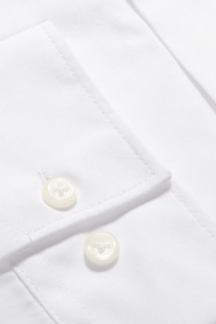 White Plain Shirts Two Pack